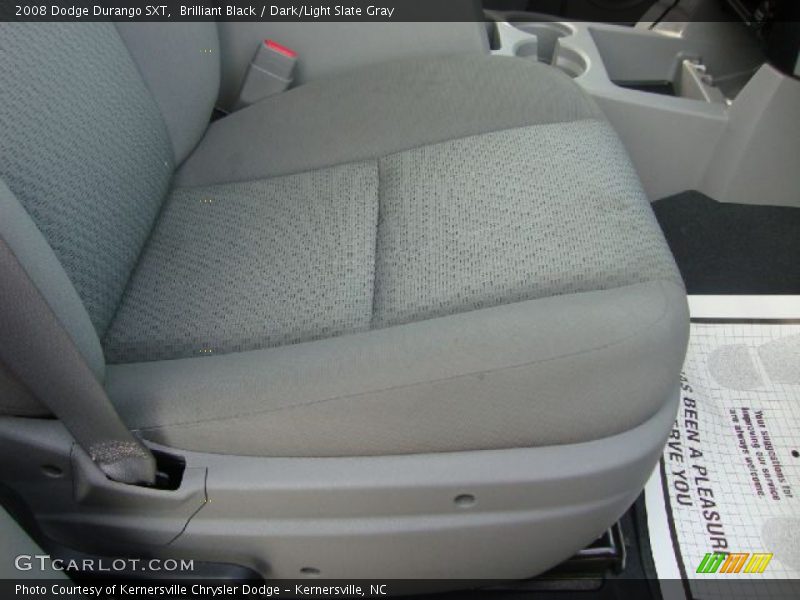 Brilliant Black / Dark/Light Slate Gray 2008 Dodge Durango SXT