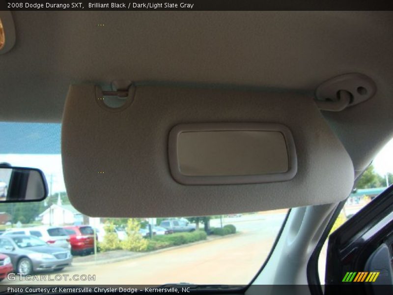 Brilliant Black / Dark/Light Slate Gray 2008 Dodge Durango SXT