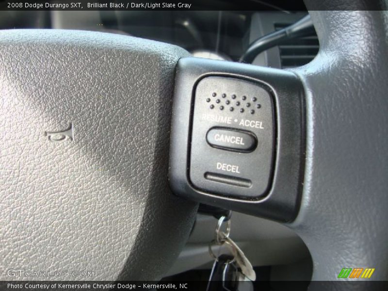 Brilliant Black / Dark/Light Slate Gray 2008 Dodge Durango SXT