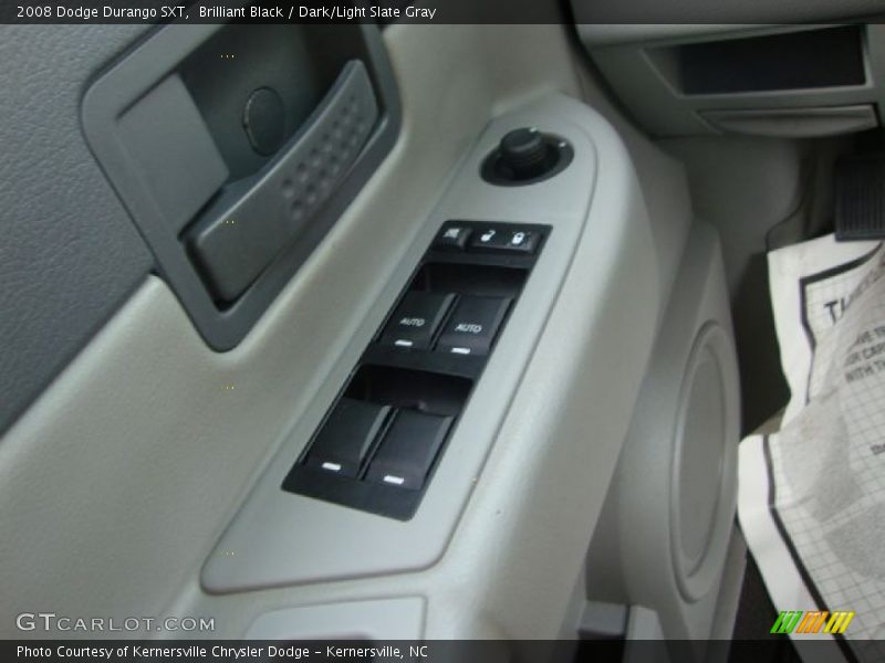 Brilliant Black / Dark/Light Slate Gray 2008 Dodge Durango SXT