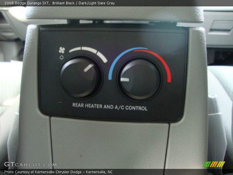 Brilliant Black / Dark/Light Slate Gray 2008 Dodge Durango SXT