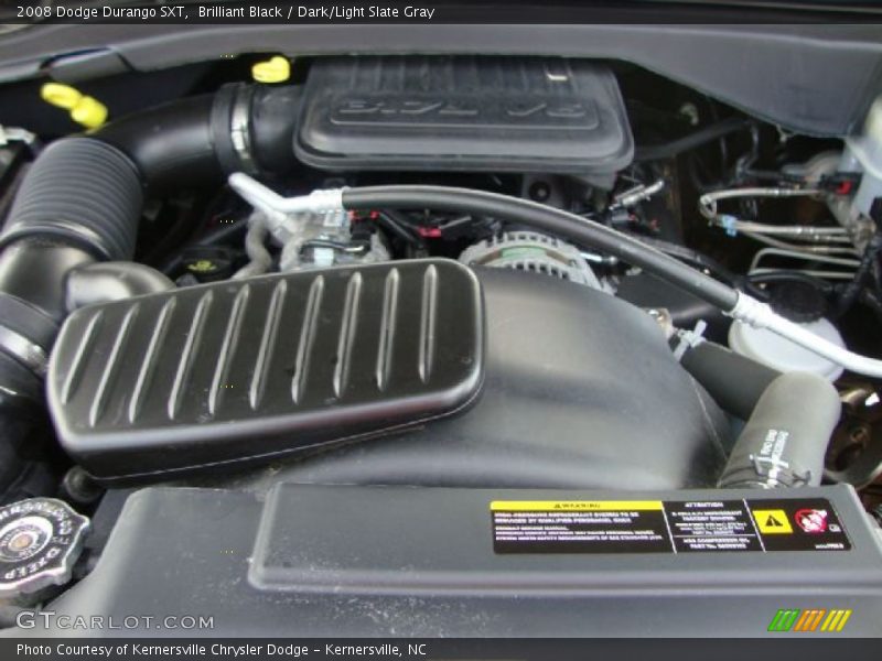 Brilliant Black / Dark/Light Slate Gray 2008 Dodge Durango SXT