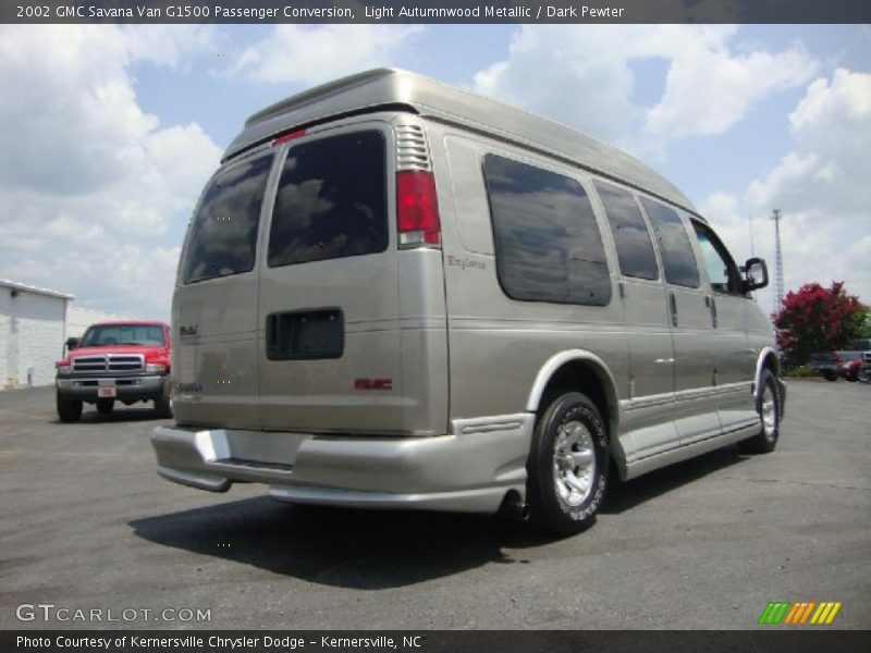 Light Autumnwood Metallic / Dark Pewter 2002 GMC Savana Van G1500 Passenger Conversion