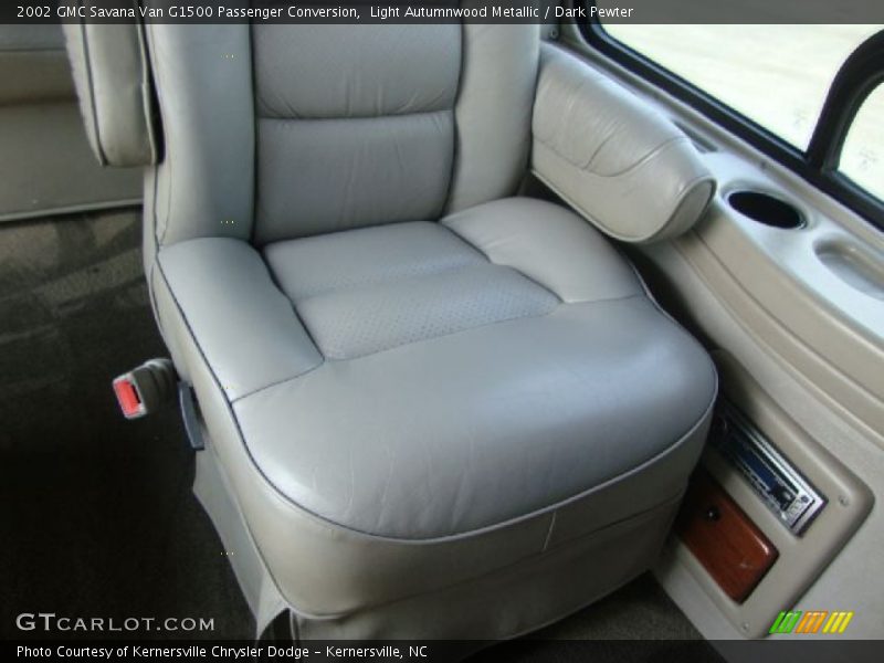 Light Autumnwood Metallic / Dark Pewter 2002 GMC Savana Van G1500 Passenger Conversion