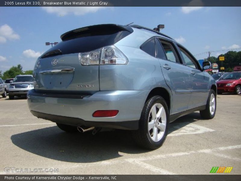 Breakwater Blue Metallic / Light Gray 2005 Lexus RX 330
