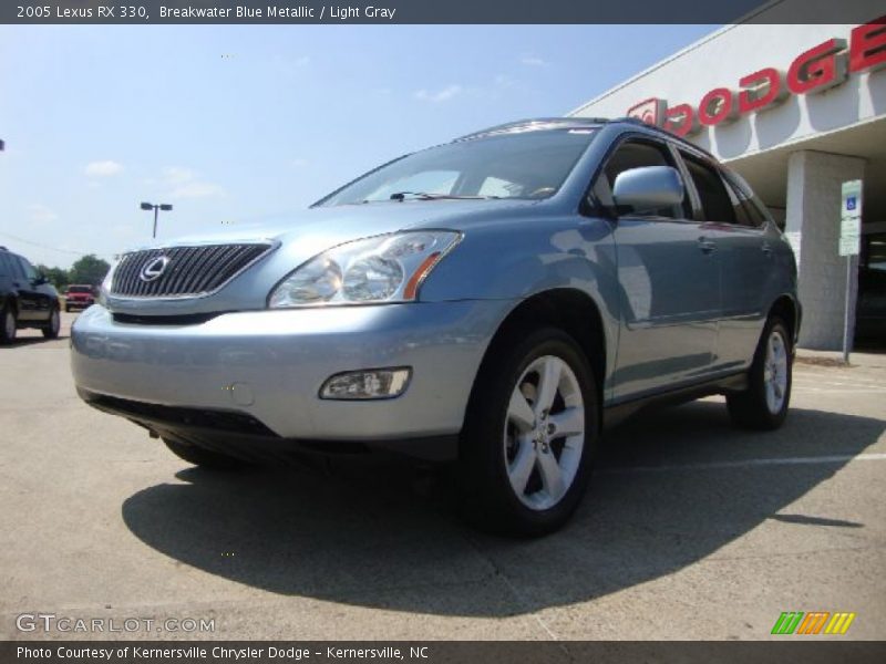 Breakwater Blue Metallic / Light Gray 2005 Lexus RX 330