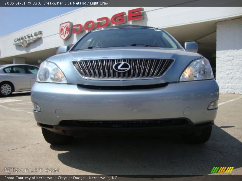 Breakwater Blue Metallic / Light Gray 2005 Lexus RX 330