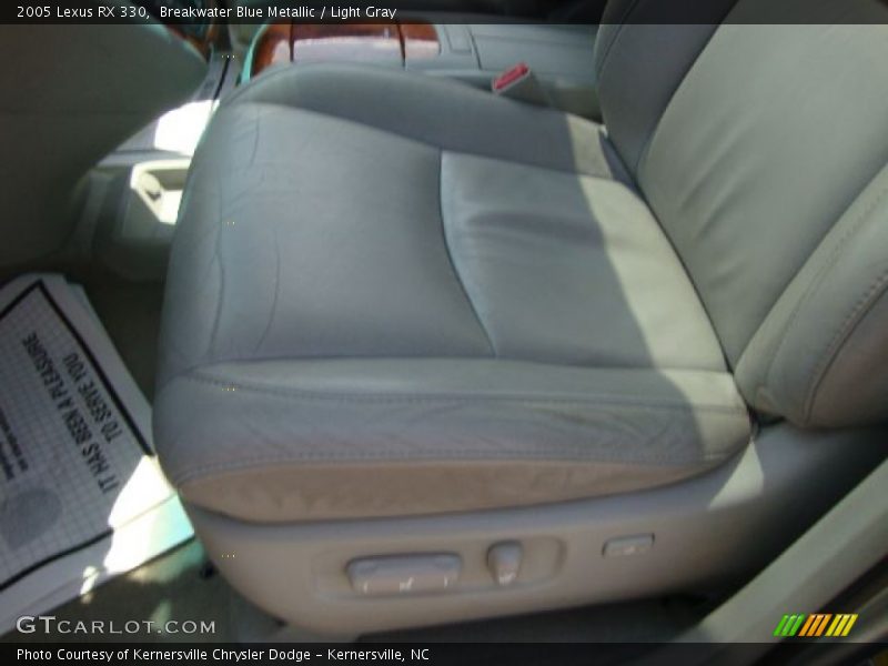 Breakwater Blue Metallic / Light Gray 2005 Lexus RX 330
