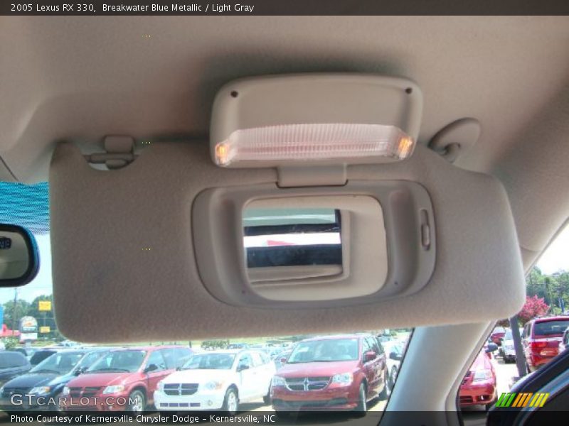 Breakwater Blue Metallic / Light Gray 2005 Lexus RX 330