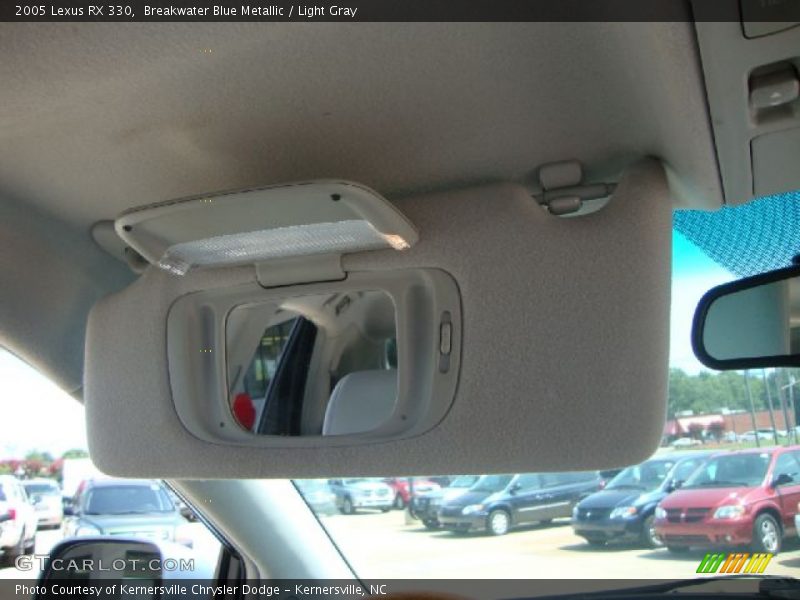 Breakwater Blue Metallic / Light Gray 2005 Lexus RX 330