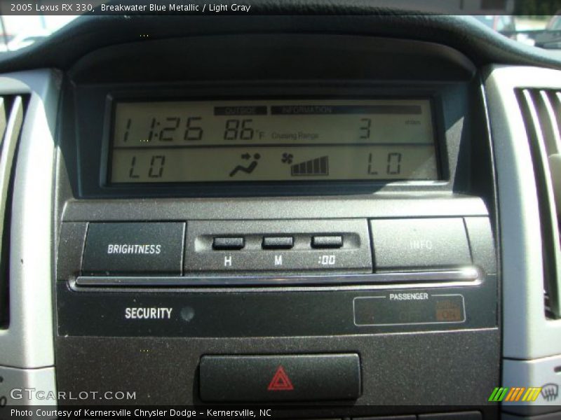 Breakwater Blue Metallic / Light Gray 2005 Lexus RX 330