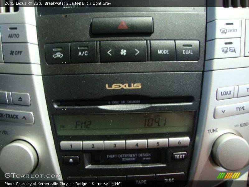 Breakwater Blue Metallic / Light Gray 2005 Lexus RX 330