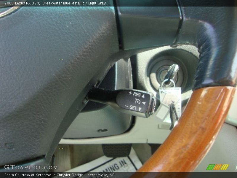 Breakwater Blue Metallic / Light Gray 2005 Lexus RX 330