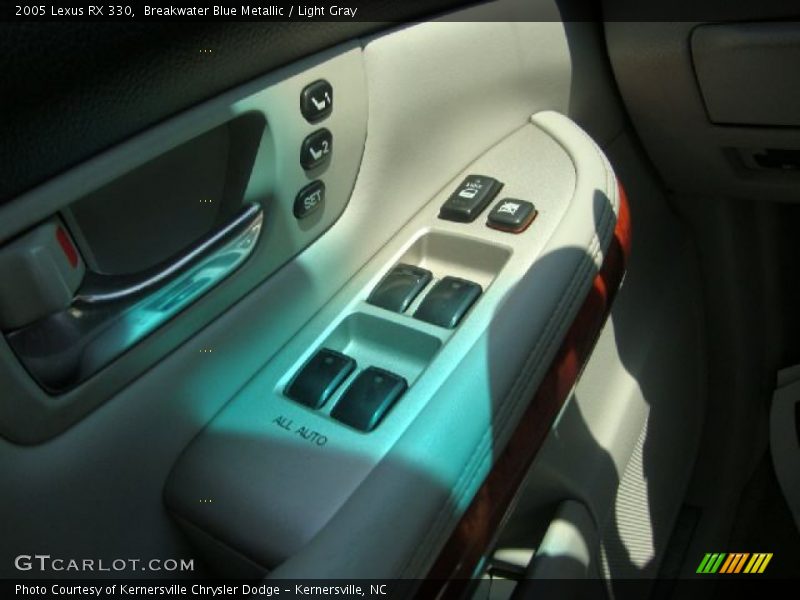 Breakwater Blue Metallic / Light Gray 2005 Lexus RX 330