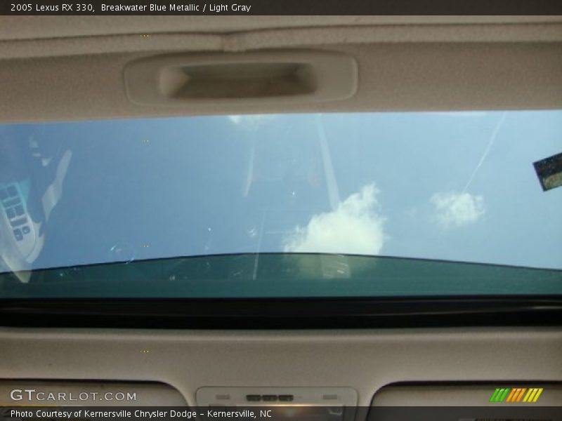 Breakwater Blue Metallic / Light Gray 2005 Lexus RX 330