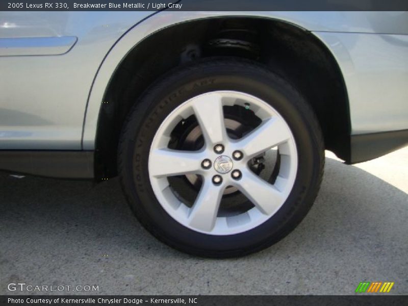 Breakwater Blue Metallic / Light Gray 2005 Lexus RX 330