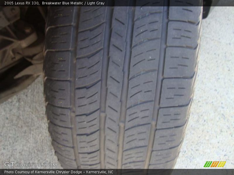 Breakwater Blue Metallic / Light Gray 2005 Lexus RX 330