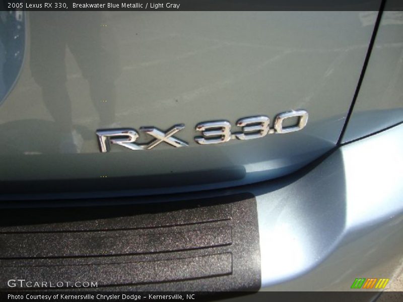 Breakwater Blue Metallic / Light Gray 2005 Lexus RX 330