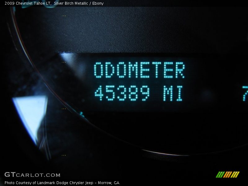Silver Birch Metallic / Ebony 2009 Chevrolet Tahoe LT