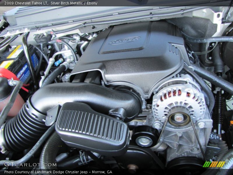 Silver Birch Metallic / Ebony 2009 Chevrolet Tahoe LT