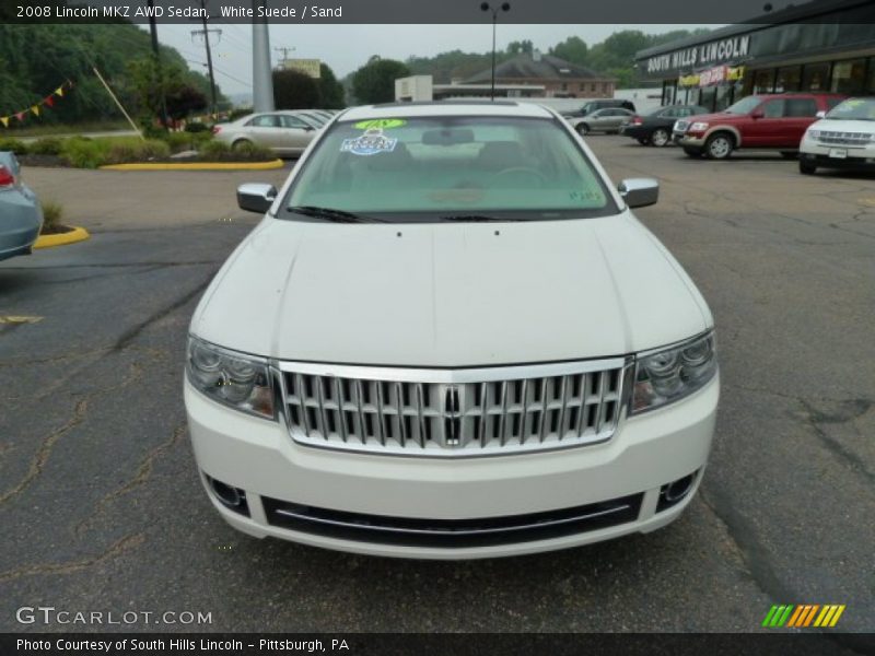 White Suede / Sand 2008 Lincoln MKZ AWD Sedan