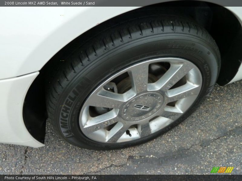 White Suede / Sand 2008 Lincoln MKZ AWD Sedan