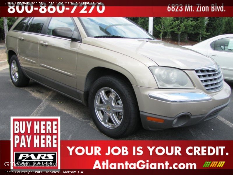 Linen Gold Metallic / Light Taupe 2004 Chrysler Pacifica