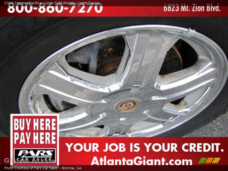 Linen Gold Metallic / Light Taupe 2004 Chrysler Pacifica