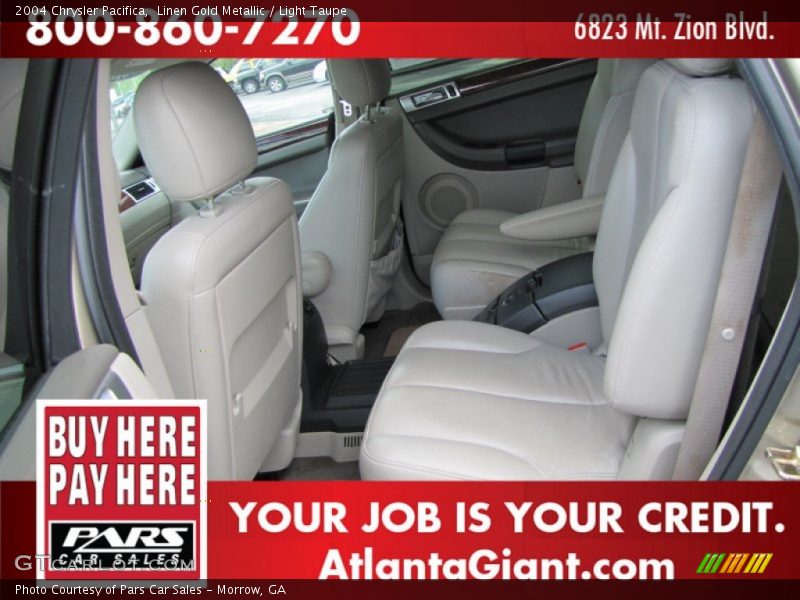 Linen Gold Metallic / Light Taupe 2004 Chrysler Pacifica
