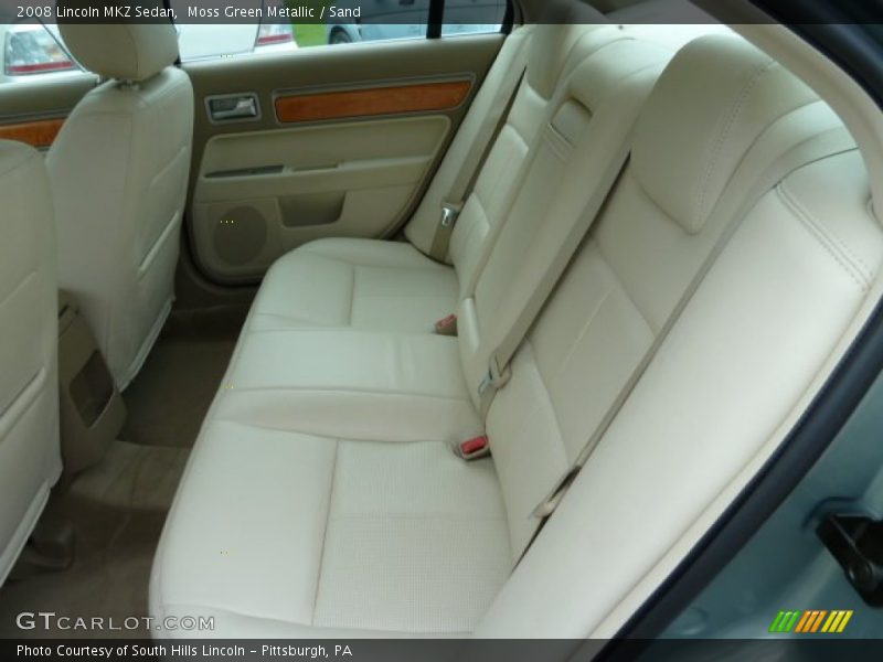 Moss Green Metallic / Sand 2008 Lincoln MKZ Sedan