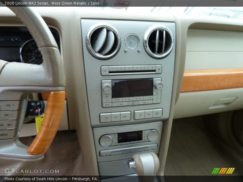 Moss Green Metallic / Sand 2008 Lincoln MKZ Sedan