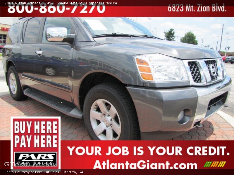 Smoke Metallic / Graphite/Titanium 2004 Nissan Armada SE 4x4