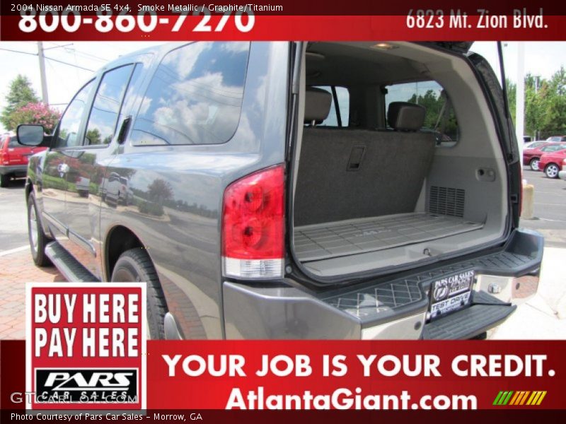 Smoke Metallic / Graphite/Titanium 2004 Nissan Armada SE 4x4