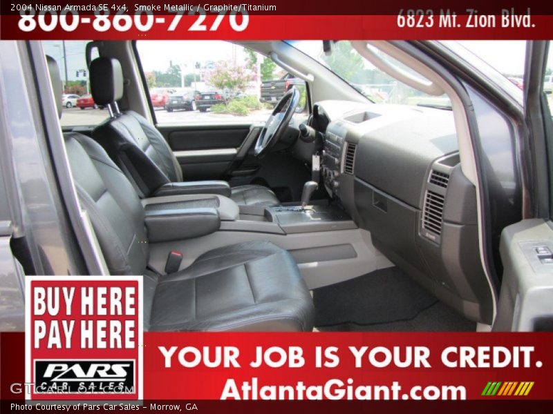Smoke Metallic / Graphite/Titanium 2004 Nissan Armada SE 4x4