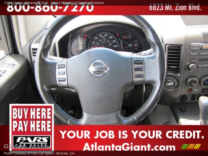 Smoke Metallic / Graphite/Titanium 2004 Nissan Armada SE 4x4