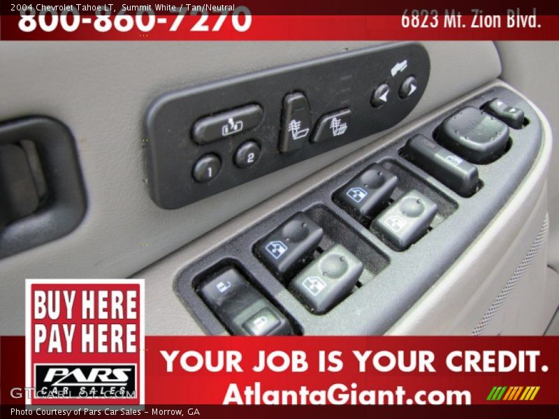 Summit White / Tan/Neutral 2004 Chevrolet Tahoe LT