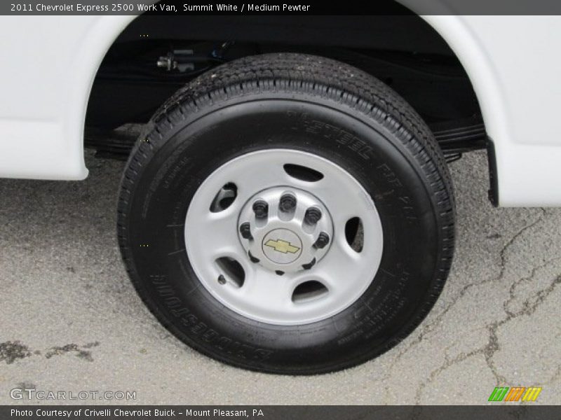 Summit White / Medium Pewter 2011 Chevrolet Express 2500 Work Van