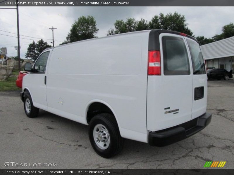 Summit White / Medium Pewter 2011 Chevrolet Express 2500 Work Van