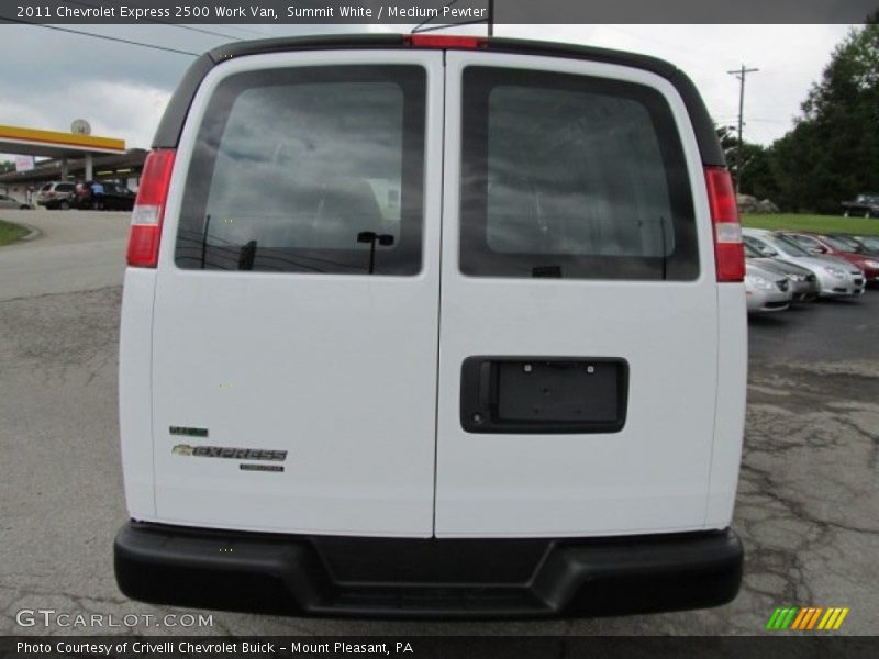Summit White / Medium Pewter 2011 Chevrolet Express 2500 Work Van