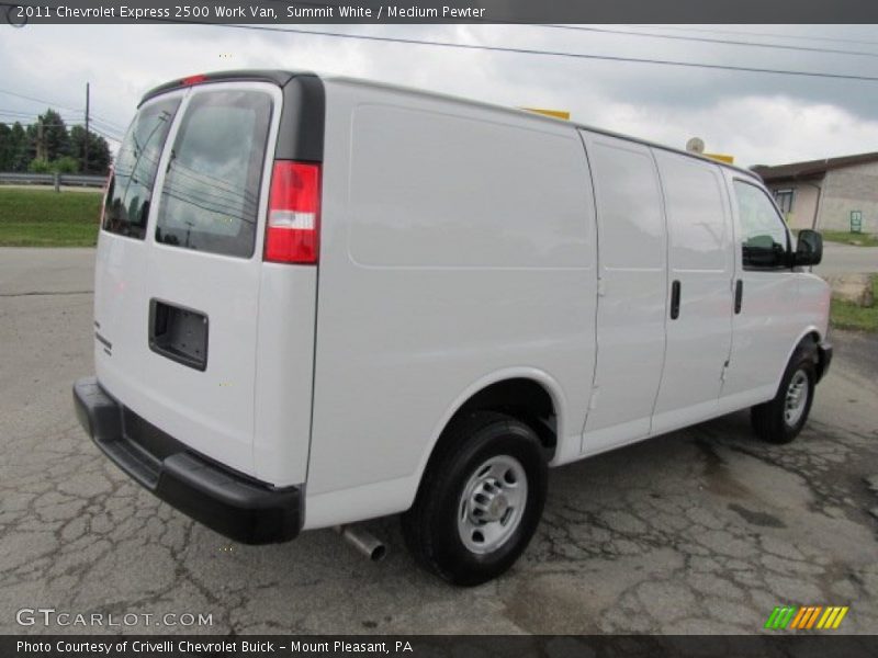 Summit White / Medium Pewter 2011 Chevrolet Express 2500 Work Van
