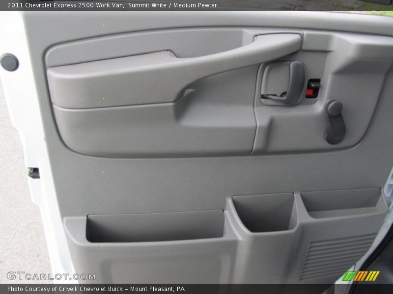 Summit White / Medium Pewter 2011 Chevrolet Express 2500 Work Van