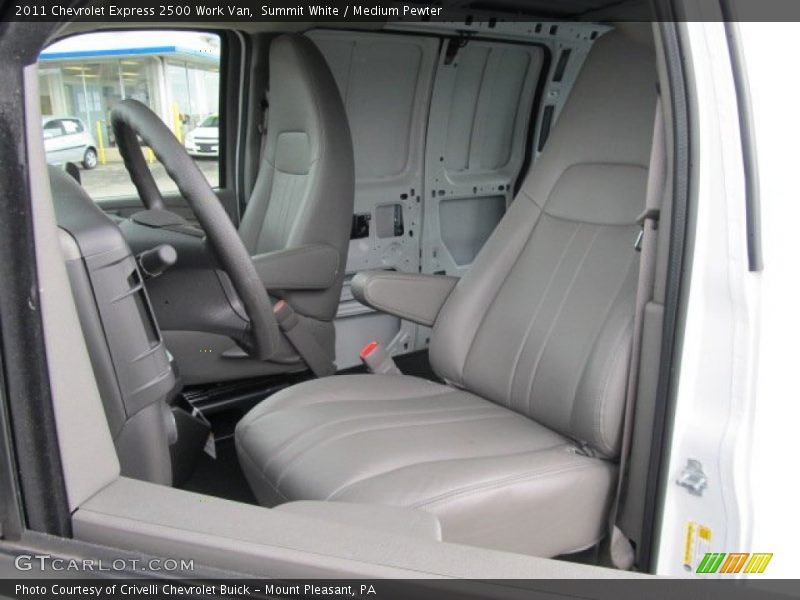 Summit White / Medium Pewter 2011 Chevrolet Express 2500 Work Van