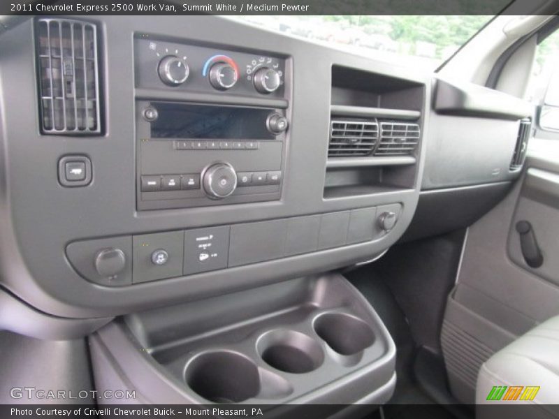 Summit White / Medium Pewter 2011 Chevrolet Express 2500 Work Van
