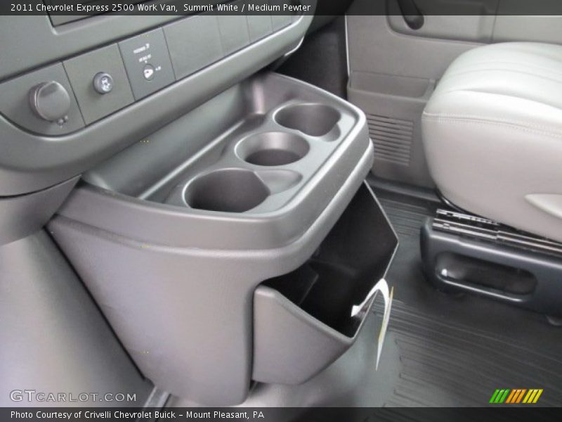 Summit White / Medium Pewter 2011 Chevrolet Express 2500 Work Van