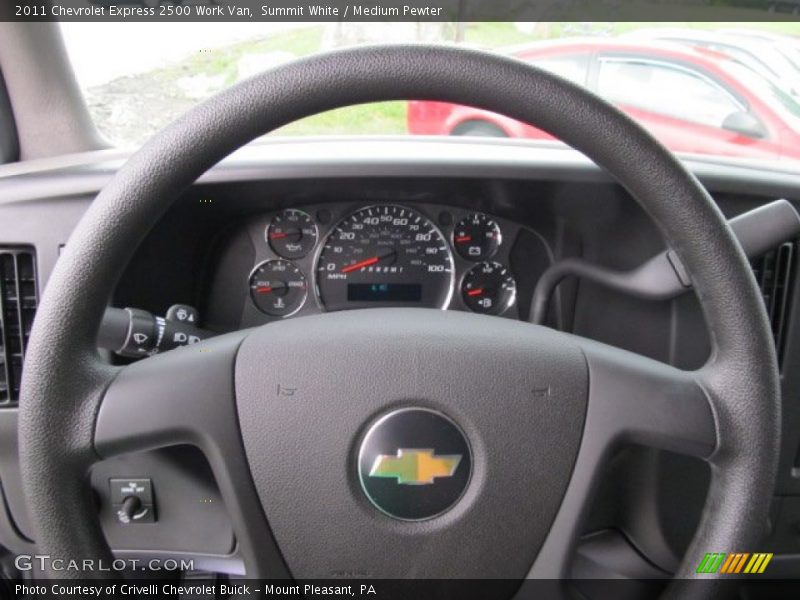 Summit White / Medium Pewter 2011 Chevrolet Express 2500 Work Van