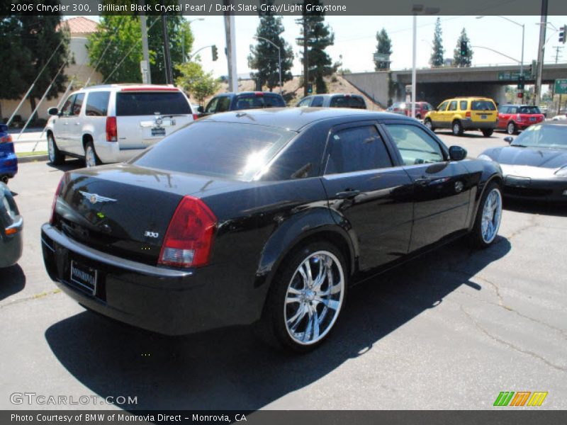 Brilliant Black Crystal Pearl / Dark Slate Gray/Light Graystone 2006 Chrysler 300