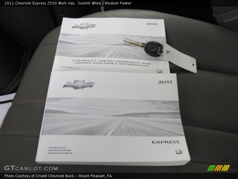 Books/Manuals of 2011 Express 2500 Work Van