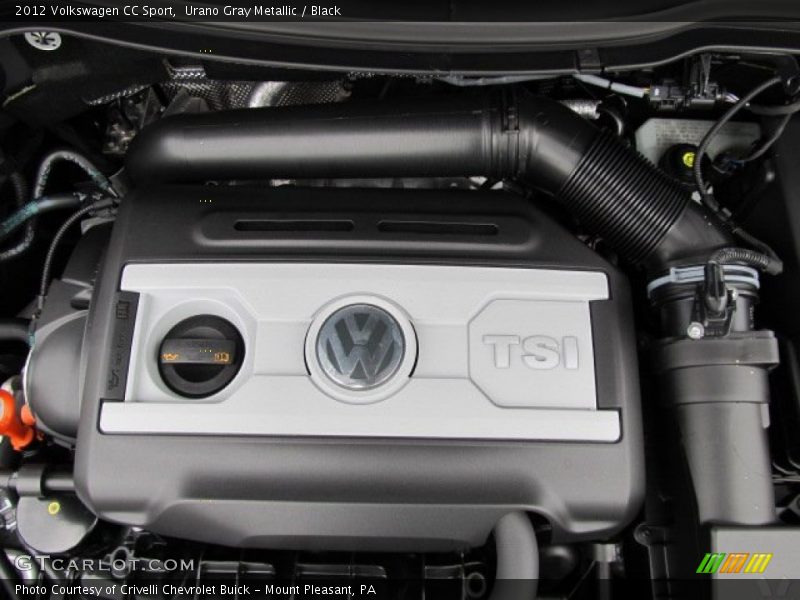 Urano Gray Metallic / Black 2012 Volkswagen CC Sport