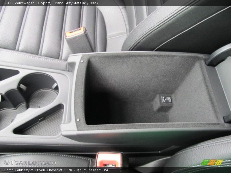 Urano Gray Metallic / Black 2012 Volkswagen CC Sport