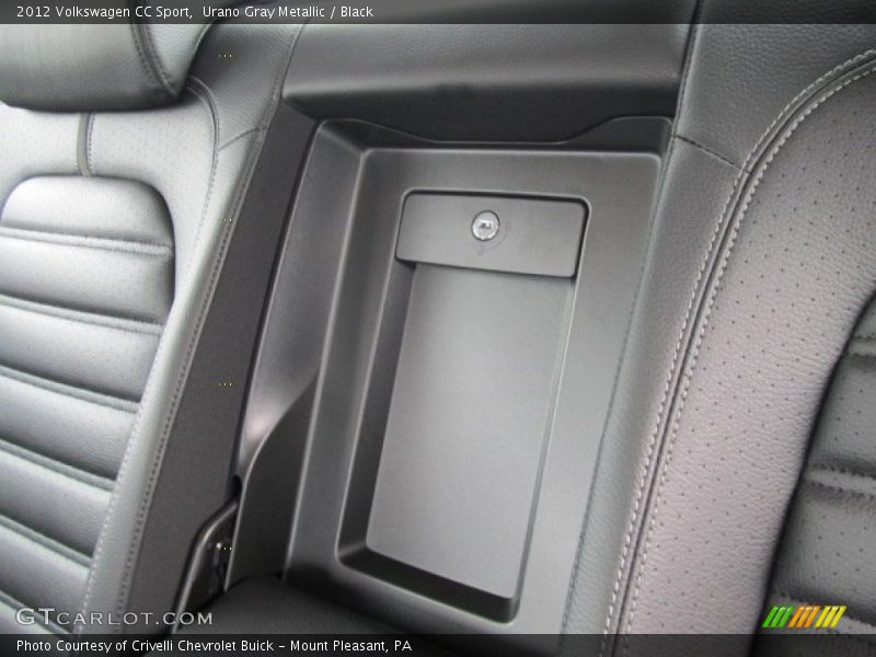 Urano Gray Metallic / Black 2012 Volkswagen CC Sport